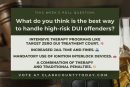 POLL: What do you think is the best way to handle high-risk DUI offenders?