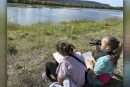 CRGE students explore Steigerwald Lake National Wildlife Refuge