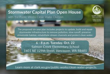 Oct. 22 open house to share information about future county stormwater projects