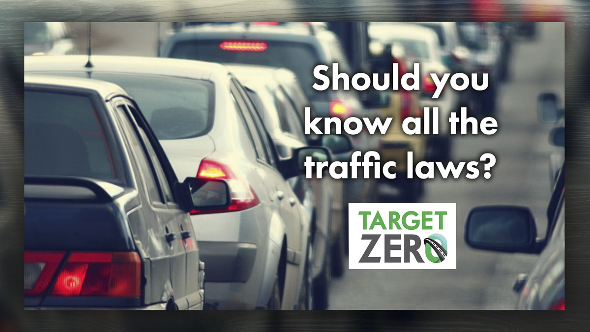 Doug Dahl of Target Zero discusses the complexities of traffic laws and the responsibilities of drivers.