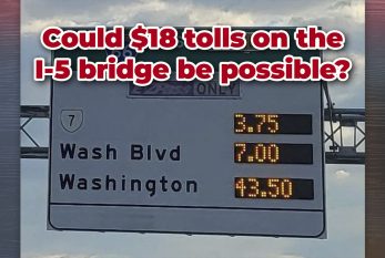 Paying 16 times more for tolls than gas taxes