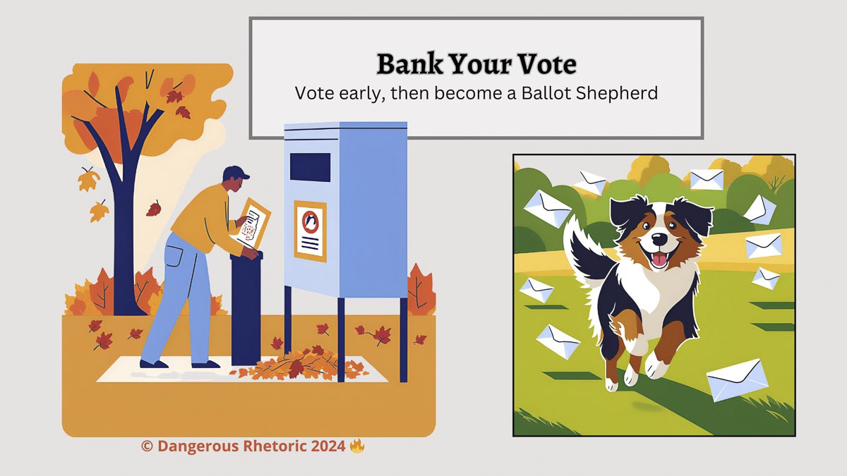 Nancy Churchill shares why voters should cast their ballots early in Washington, explaining the benefits of “banking your vote” and how to track it.