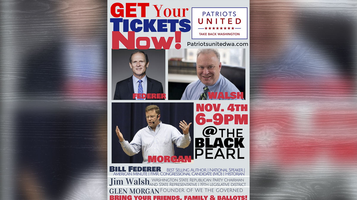 Patriots United hosts Freedom & Liberty event on Nov. 4 in Washougal.