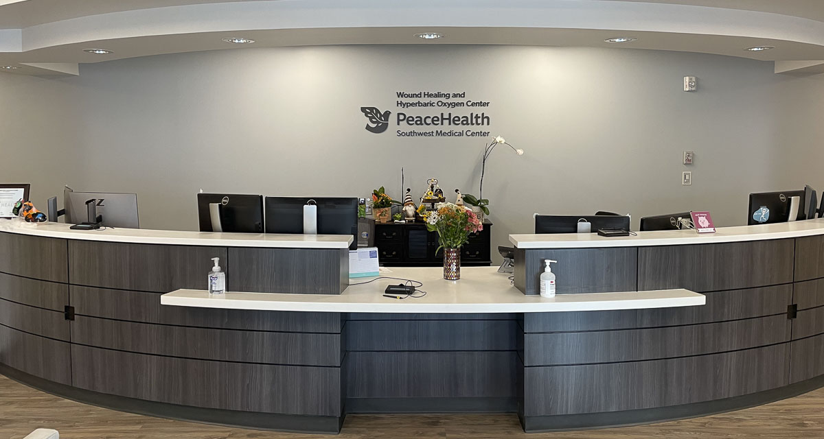 PeaceHealth invites the public to celebrate the clinic remodel of its Wound Healing and Hyperbaric Oxygen Center in Vancouver with an open house on Oct. 30.