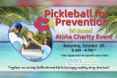 Pickleball for Prevention Fundraiser to support youth wellness and drug prevention efforts