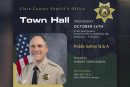 Sheriff Horch to Host Town Hall in Ridgefield on Wed., Oct. 16