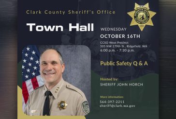 Sheriff Horch to Host Town Hall in Ridgefield on Wed., Oct. 16