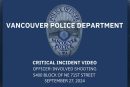 Vancouver Police release critical incident video from Sept. 27 fatal shooting