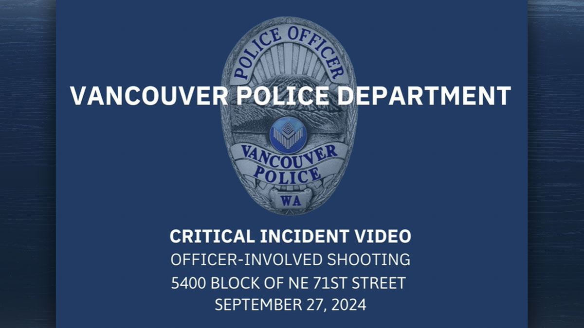 Vancouver Police release a critical incident video of the Sept. 27 officer-involved shooting.