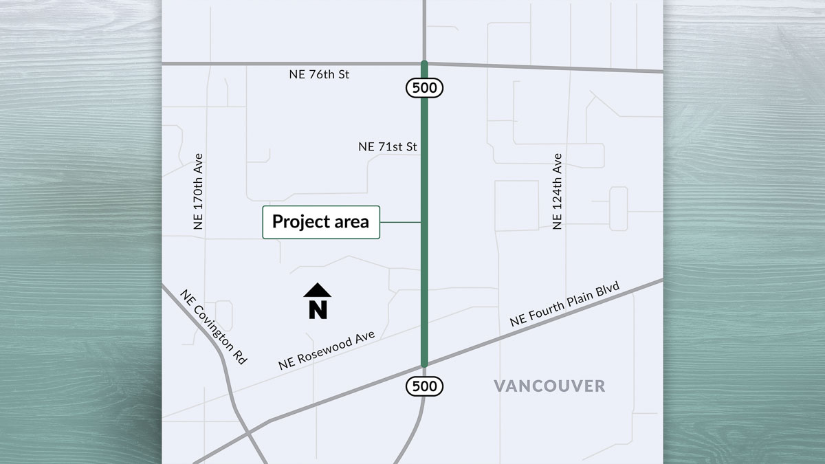 WSDOT invites public input on future safety improvements for SR 500, including pedestrian and bicycle lanes, on Oct. 29 in Vancouver.