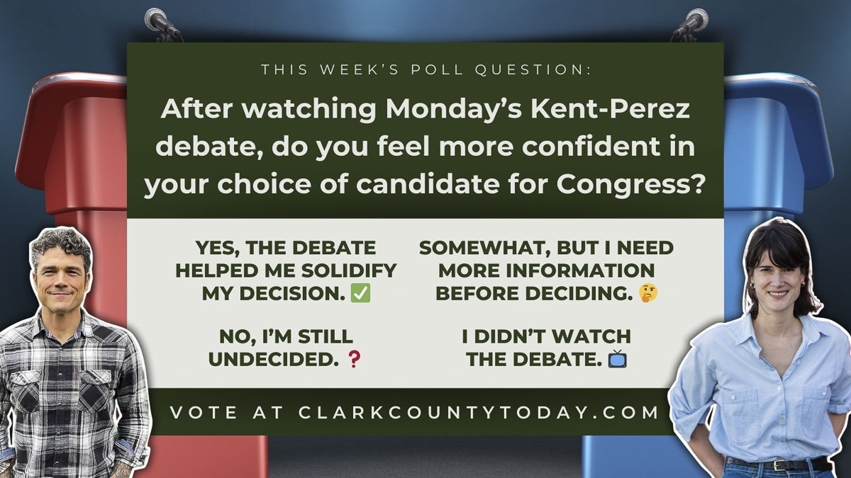 Will former President Donald Trump's endorsement of Joe Kent impact your decision in the 3rd Congressional District race?