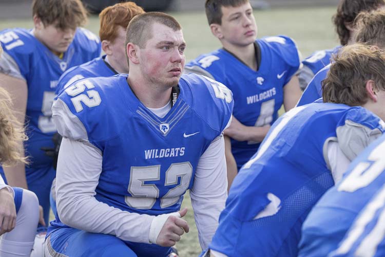 Tyson Grove said moving to La Center and becoming part of the football family there changed his life. Photo by Mike Schultz