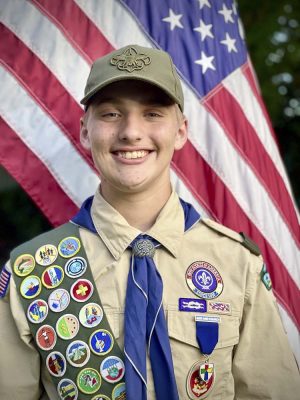 Preston Aarhus, 15, will be recognized at his Eagle Scout Court of Honor on Saturday. Photo courtesy Aarhus family