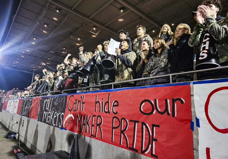 There is always a strong student section at Doc Harris Stadium. Photo by Paul Valencia