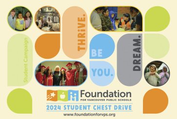 Columbia Credit Union steps up to support the VPS Student Chest Drive