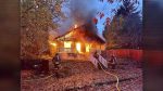 Firefighters respond to a blaze at a known abandoned house in Vancouver.