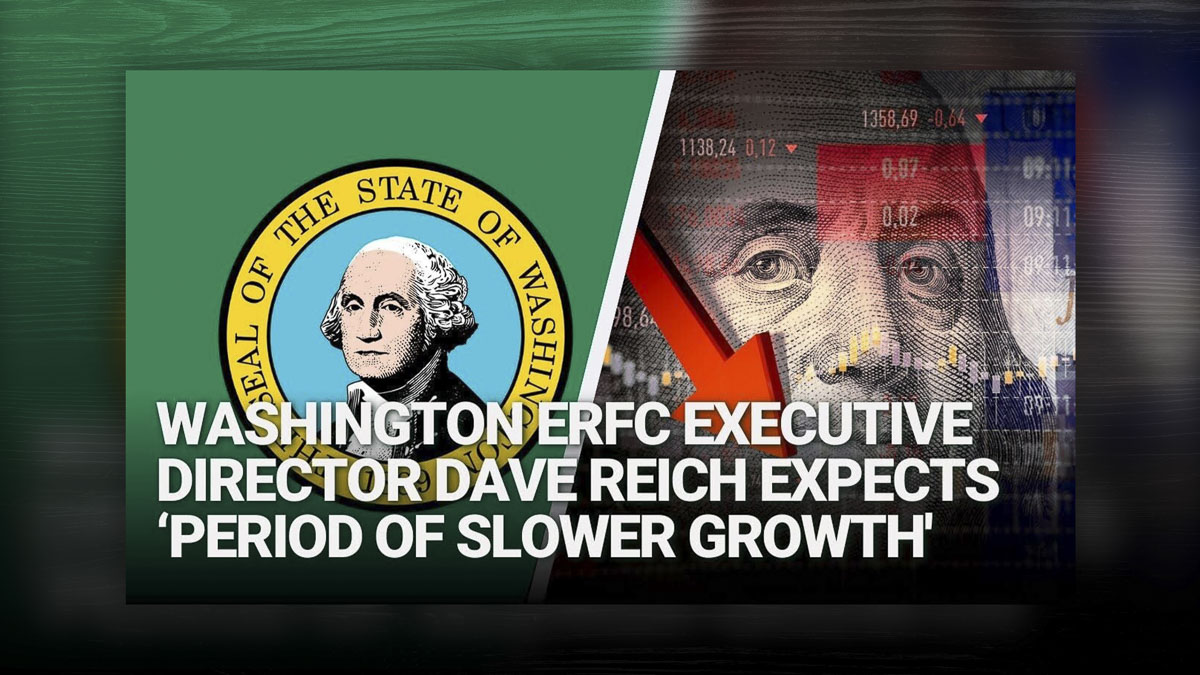 Washington ERFC Executive Director expects the state's economy to slow, mirroring the national trend.