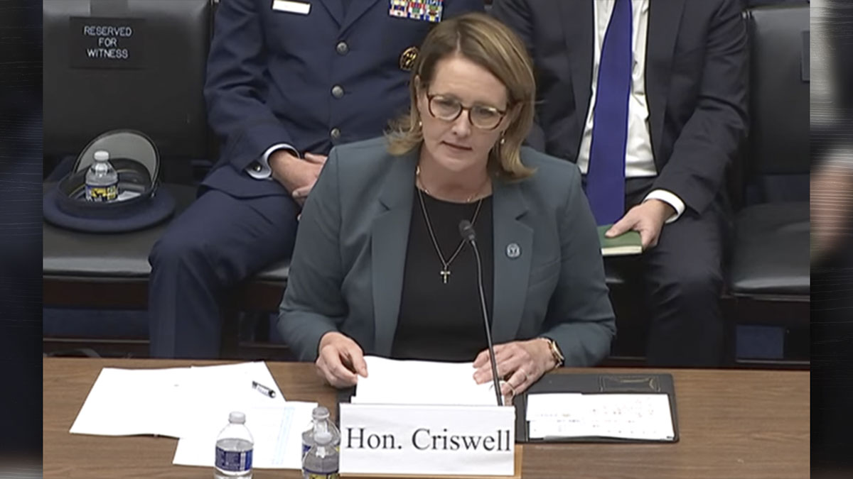 FEMA head Deanne Criswell faces tough questions over a fired staffer’s actions and the agency's storm response.