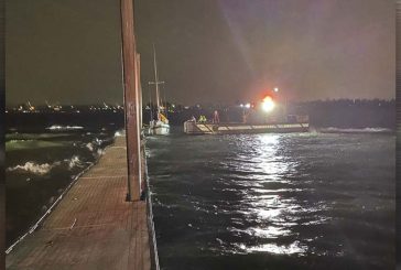 Man and dog rescued on Columbia River by Vancouver Fire Department