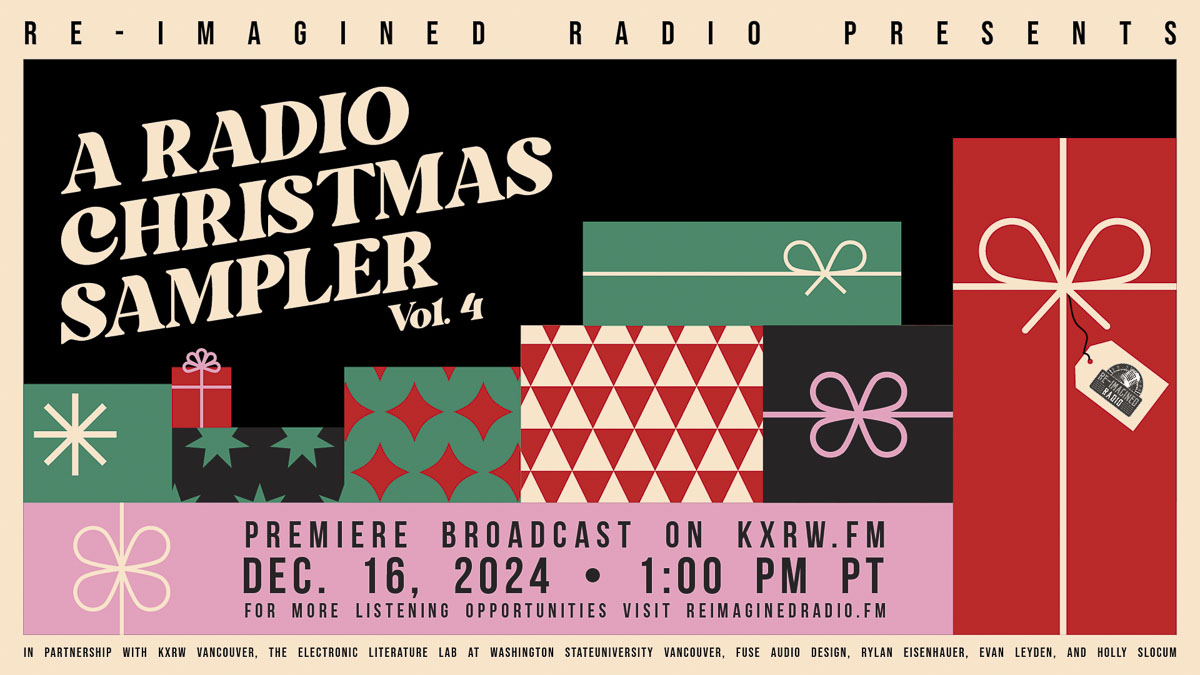 Re-Imagined Radio presents “A Radio Christmas Sampler Vol. 4” on Dec. 16, featuring classic holiday radio programs.