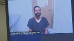 On Monday, Shadbreon Gatson appeared in court virtually, and Clark County Judge Susan Clark set bail at $100,000. He was ordered not to have contact with any minors but asked for an exception for his two minor children so he could live at home. Screenshot courtesy KATU News