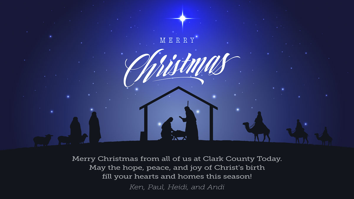 Celebrate Christmas with hope, peace, and joy in Clark County Washington.