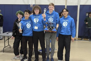 Local robotics team earns Inspire Award at Watt Interleague