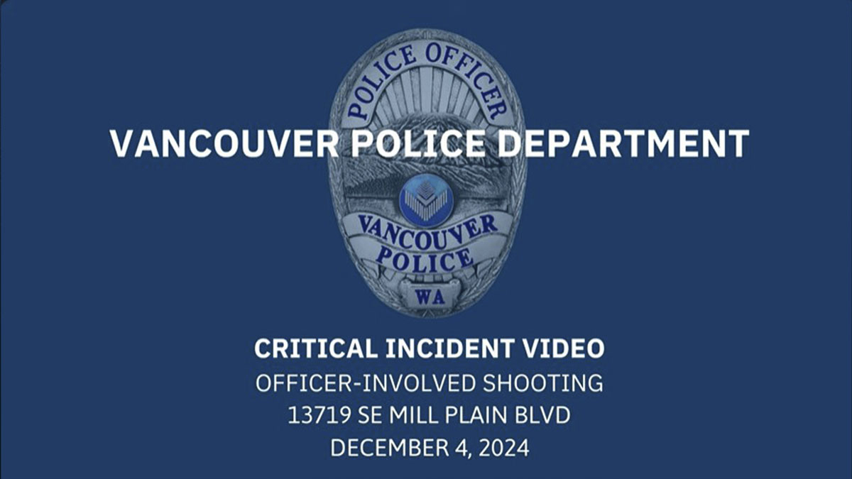 The Vancouver Police Department released a Critical Incident Video following an officer-involved shooting, offering insights into the event.