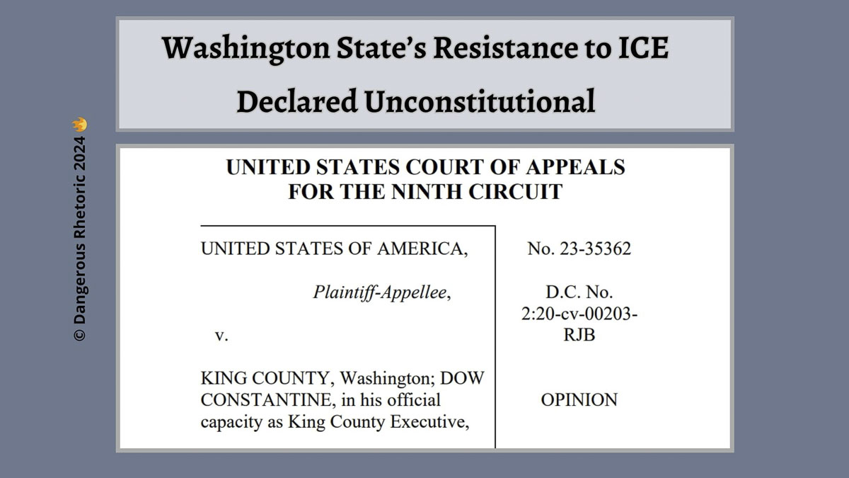 Nancy Churchill discusses a Ninth Circuit Court ruling declaring Washington state’s ICE resistance unconstitutional.