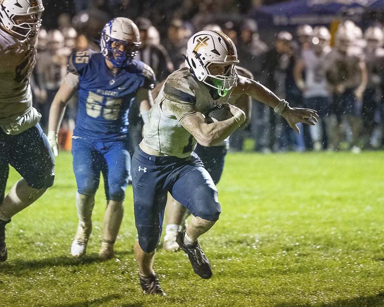 Joe Callerame could do it all for the Seton Catholic Cougars, and he was voted all-state for his all-around skills. Photo by Mike Schultz