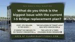 Concerns mount over the $7.5 billion I-5 Bridge replacement plan, with debates on cost, congestion relief, and the inclusion of TriMet light rail. Vote now in our weekly poll!