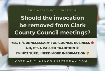 POLL: Should the invocation be removed from Clark County Council meetings?