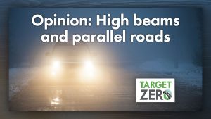 Doug Dahl of The Wise Drive explains the laws and considerations for using high beams on parallel roads and divided highways.