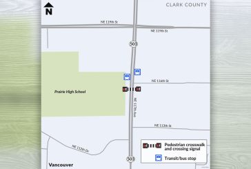 Safer pedestrian crossing coming to SR 503 near Prairie High School in Vancouver