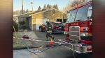 Vancouver Fire Department quickly contained a residential duplex fire on Plomondon Street, displacing four residents.