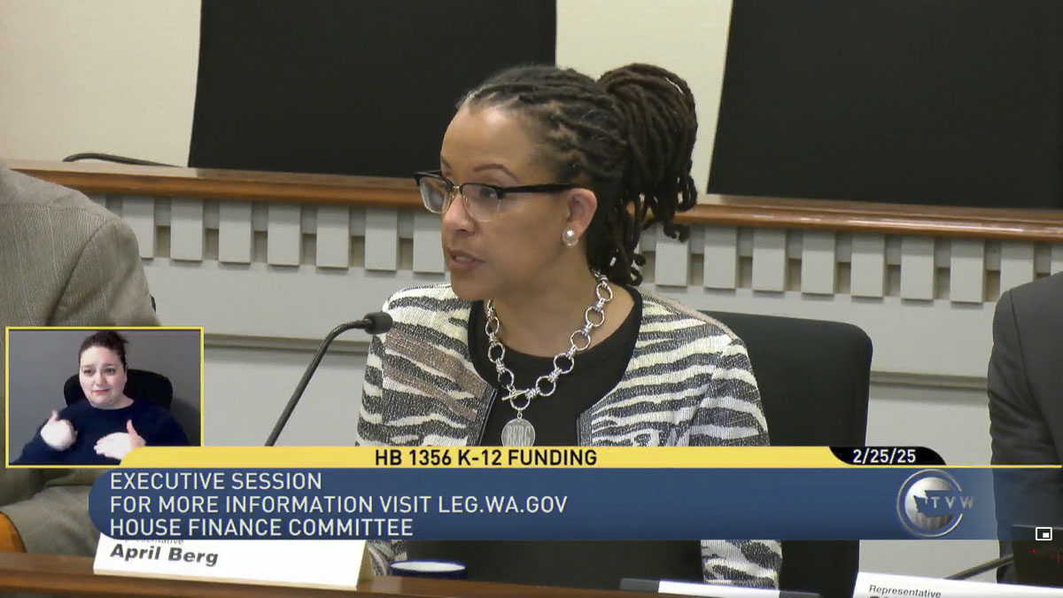 A bill to raise Washington school district levies is moving forward, sparking debate over tax burdens and school funding equity.