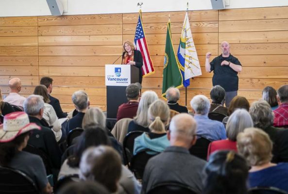 The 2024 State of the City event at Firstenburg Community Center. Photo courtesy city of Vancouver