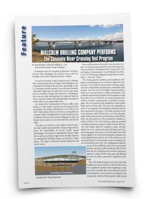 Bob Ortblad raises concerns over the IBR project’s feasibility, comparing its costs to the Abernethy Bridge overruns and pointing to a hidden geotechnical risk.