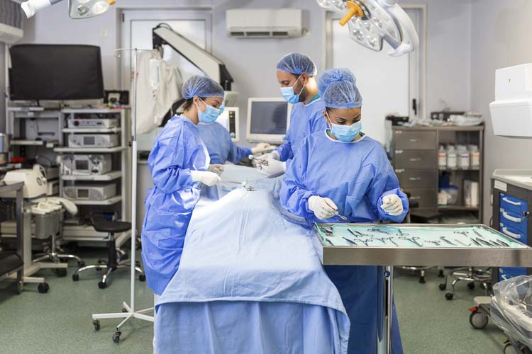 This two-year program leads to an Associate of Applied Technology (AAT) degree, preparing graduates for critical roles in surgical teams. The first cohort will start in fall 2025, with students graduating in spring 2027. Photo courtesy Clark College Communications