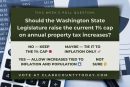 POLL: Should Washington Raise the 1% Cap on Property Tax Increases?