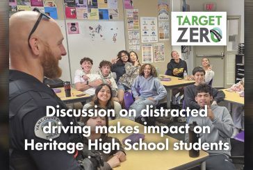 Target Zero: Discussion on distracted driving makes impact on Heritage High School students