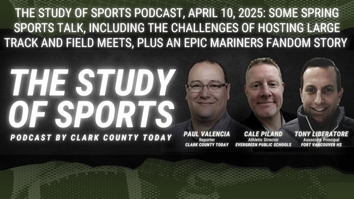 In the latest episode of The Study of Sports Podcast, Paul Valencia is joined by Cale Piland and Tony Liberatore for a mix of local sports coverage and one unforgettable Mariners fandom story.