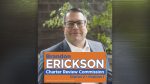 Brandon Erickson has announced his candidacy for the Clark County Charter Review Commission, seeking Position 1 in District 2.