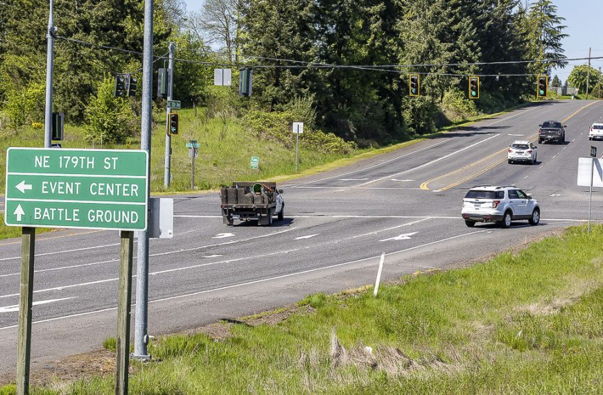 Both directions of I-5 in north Clark County will be closed early Sunday morning, April 13, for utility work involving overhead power line relocation.