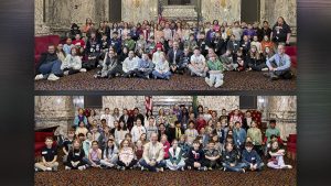 Union Ridge Elementary "Tater Tots" tour the Capitol and learn about lawmaking.