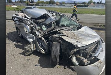 Major three car collision sends two drivers to hospital